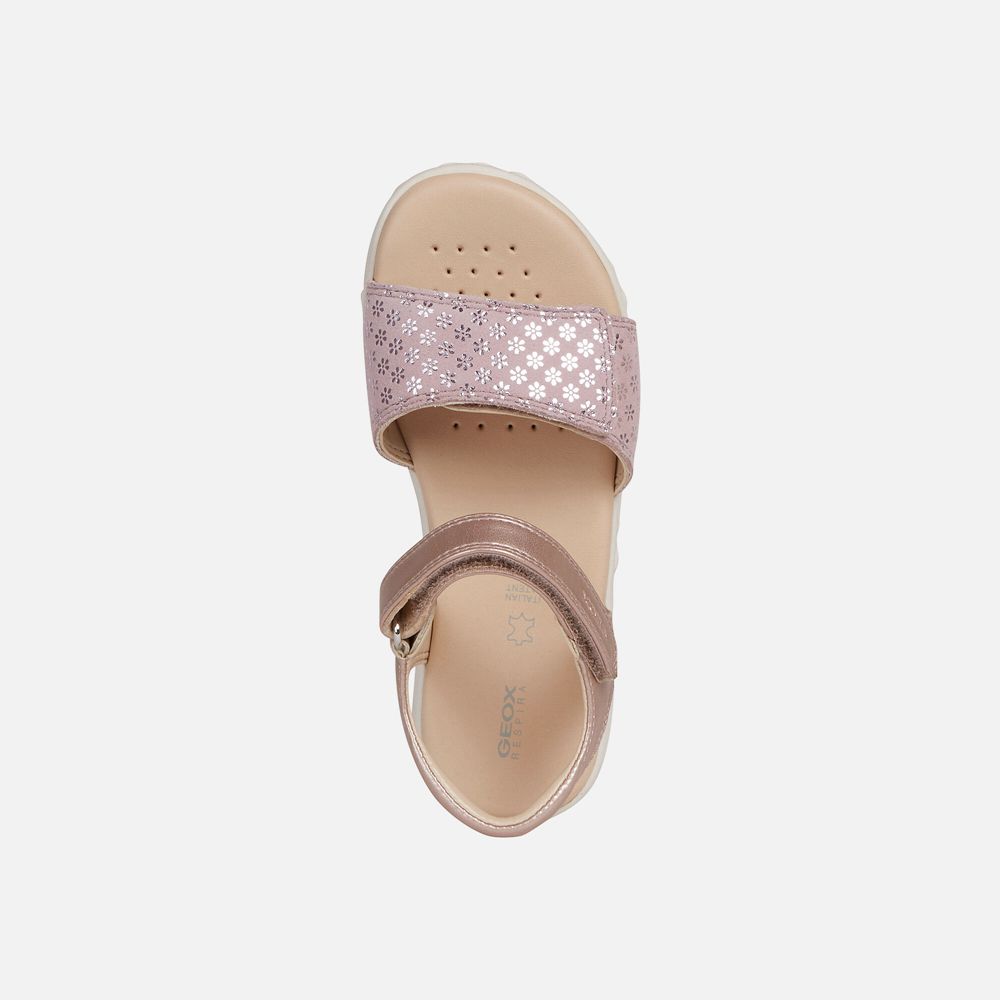 Geox Sandals Pink Haiti - Geox Girls Shoes - NRYJTG692